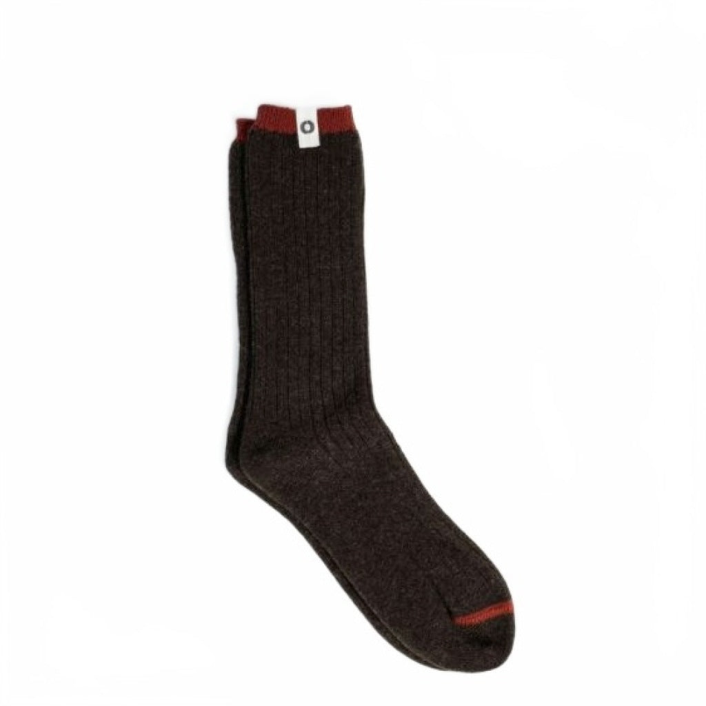 ECOALF CONTRASTE HIGH MCMACSXCONTH en color MARRON  (4)
