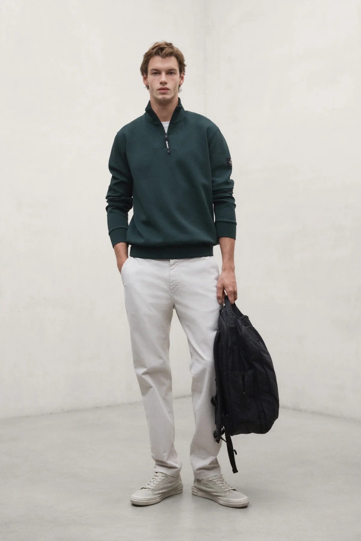 ECOALF TEREL SWEATSHIRT en color VERDE  (1)