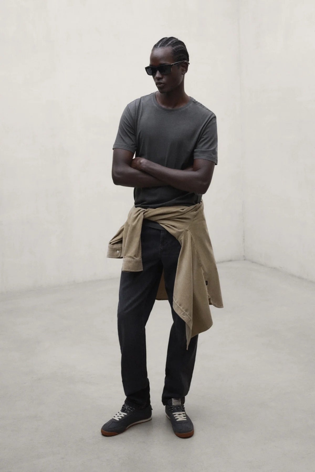 ECOALF VENT T-SHIRT en color GRIS  (2)