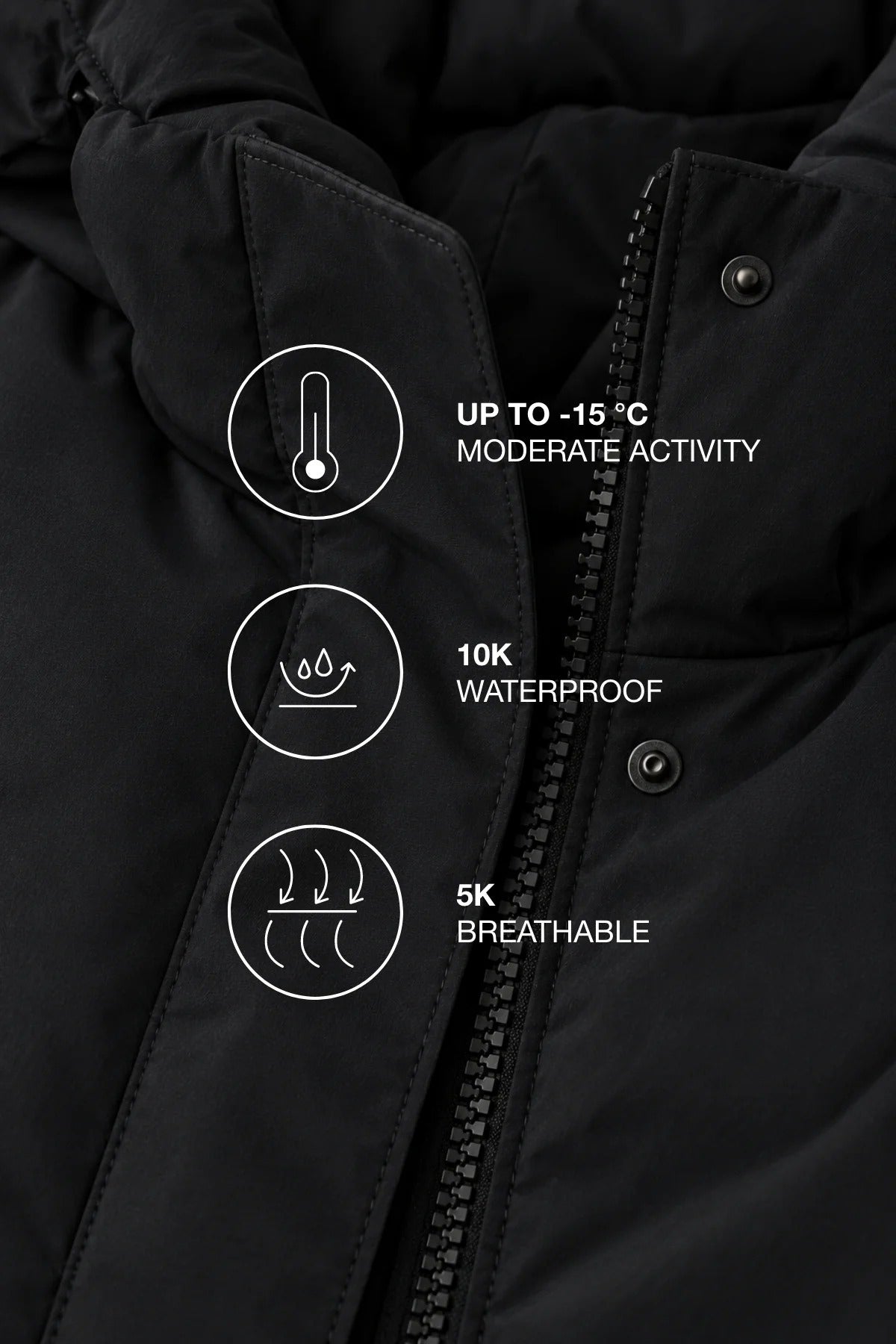 ECOALF ICE MCWGAJKICE en color NEGRO  (4)