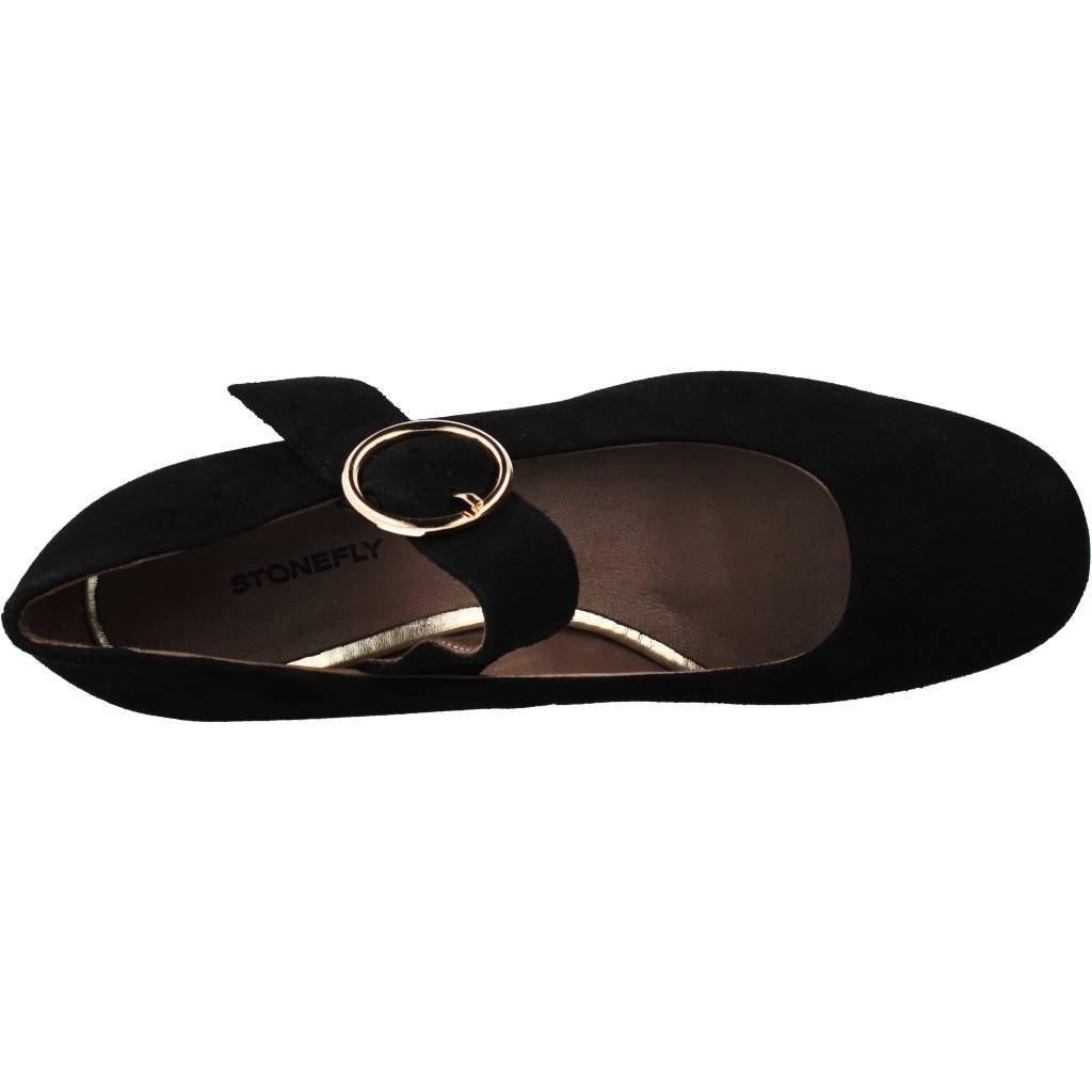 STONEFLY TANYA  GOAT SUEDE en color NEGRO  (7)