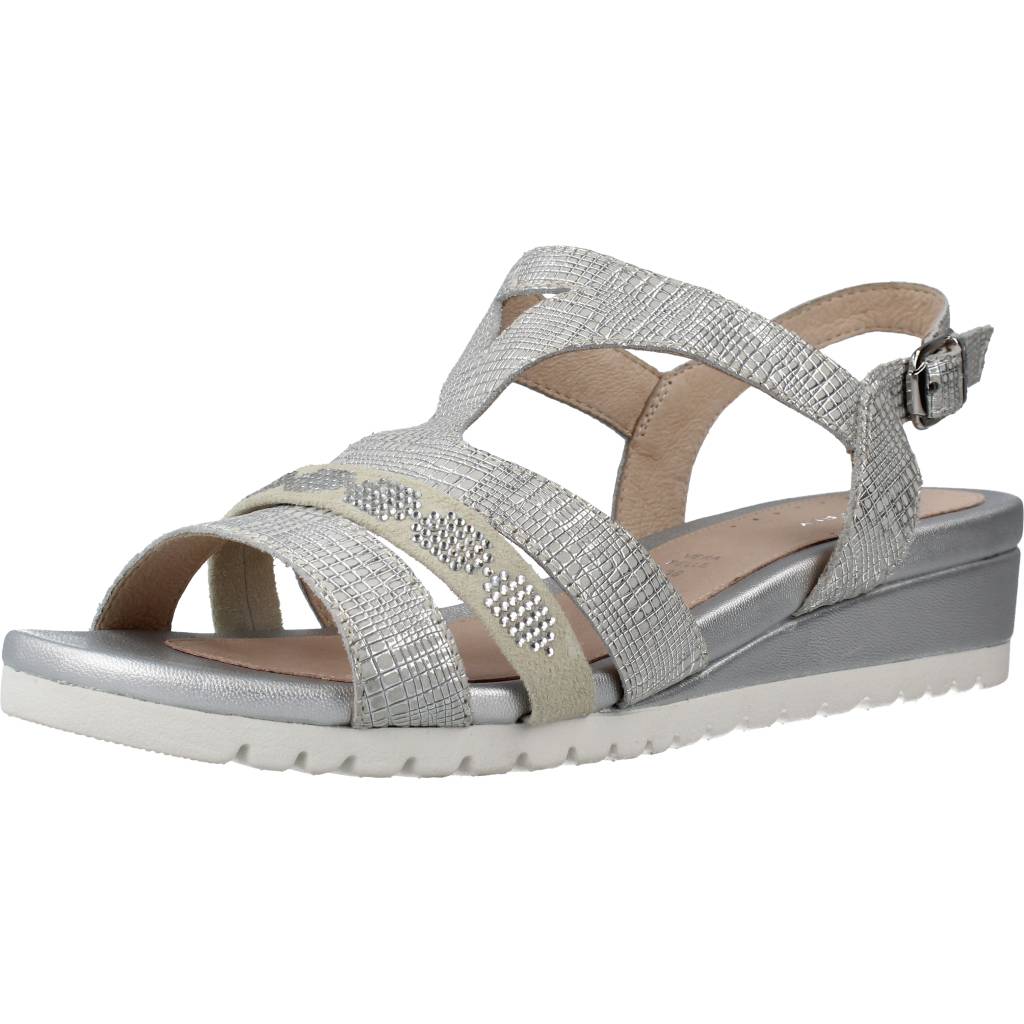 STONEFLY CHER  LAMINATED LTH en color PLATA  (1)