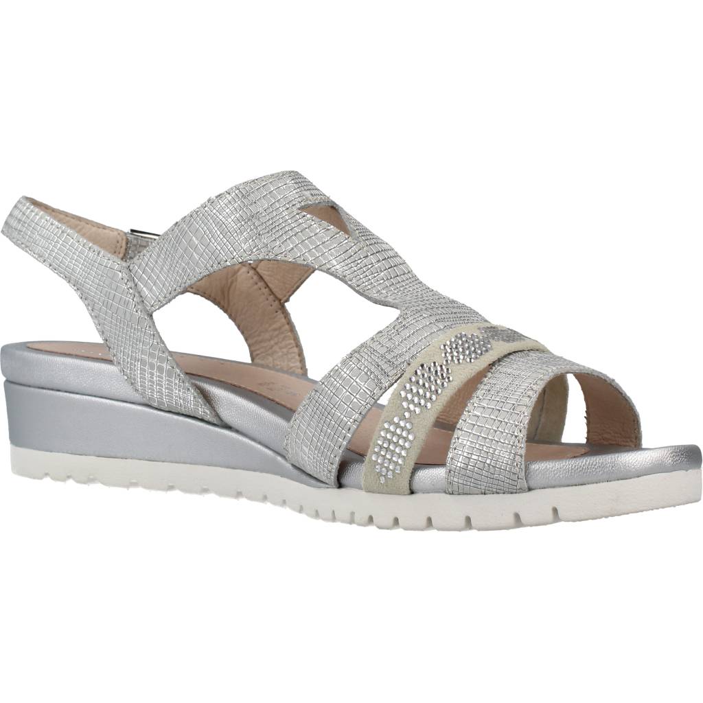 STONEFLY CHER  LAMINATED LTH en color PLATA  (5)