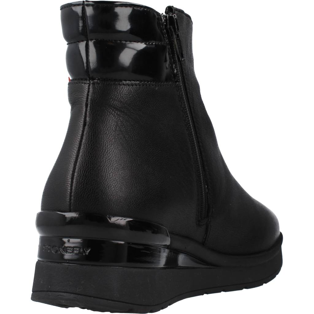 STONEFLY  CREAM OUTDRY  CALF IDRO en color NEGRO  (3)