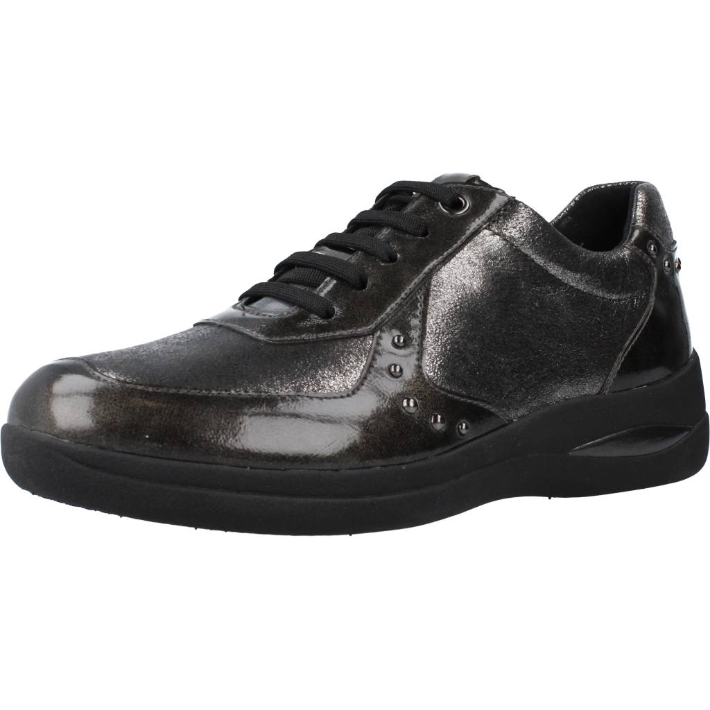 STONEFLY AURORA  PATENT/GLITTER VEL en color PLATA  (1)
