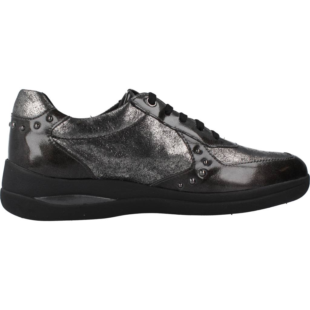 STONEFLY AURORA  PATENT/GLITTER VEL en color PLATA  (4)