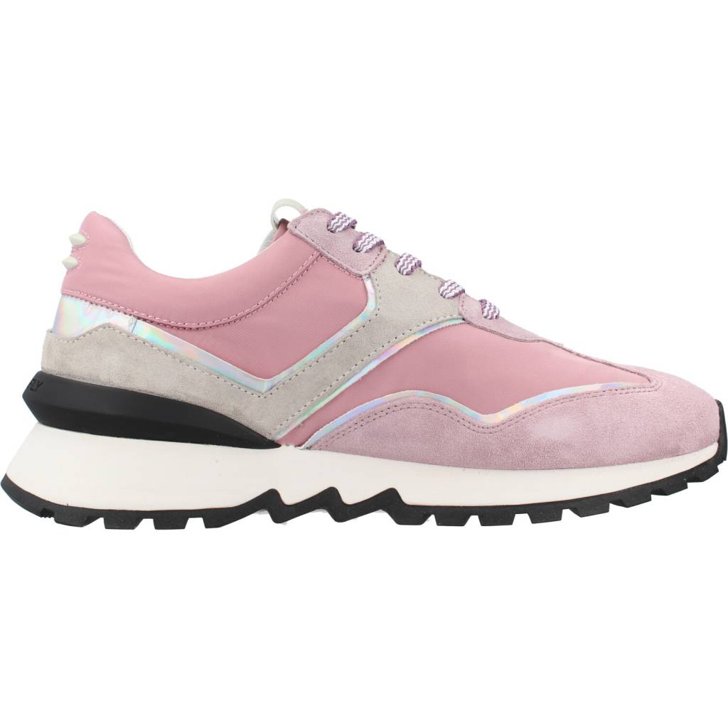 STONEFLY SIMPLY LADY  VELOUR en color ROSA  (4)