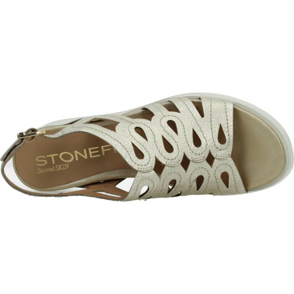 STONEFLY LAMINATED LTH en color ORO  (7)