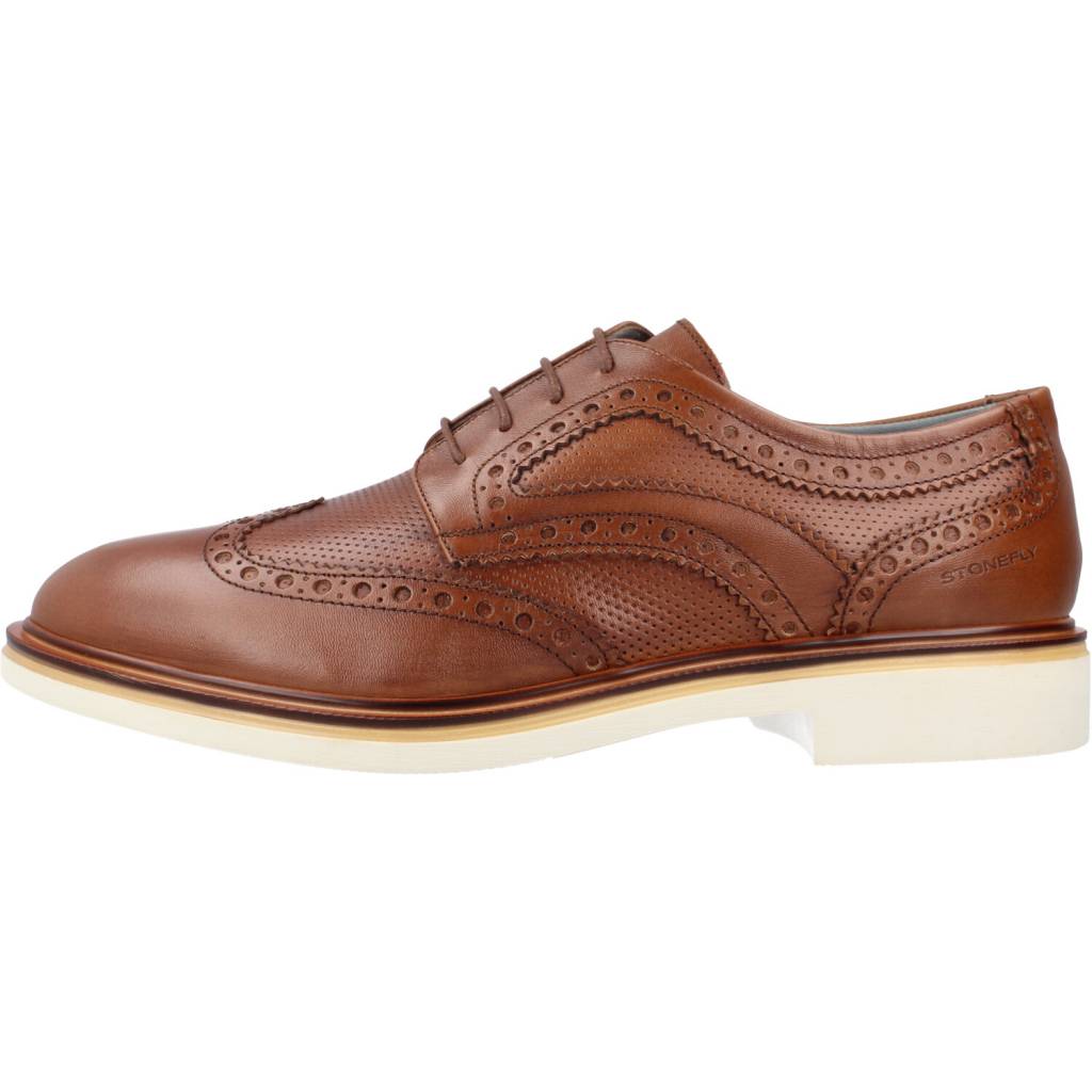 STONEFLY ALBY  CALF en color MARRON  (2)