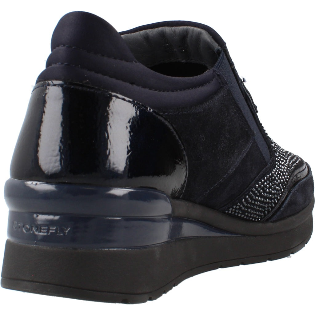 STONEFLY VELOUR/S. PATENT en color AZUL  (3)