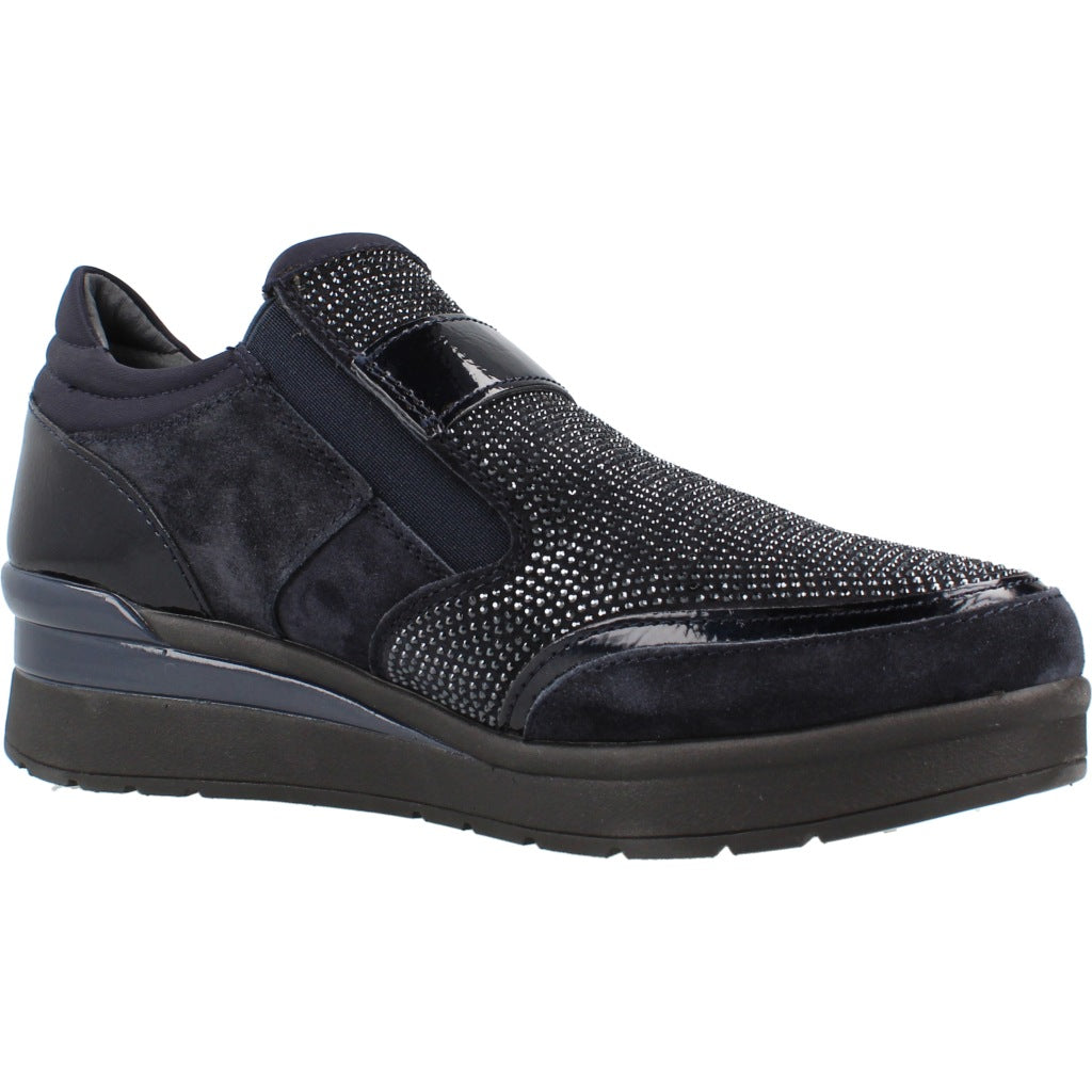 STONEFLY VELOUR/S. PATENT en color AZUL  (5)