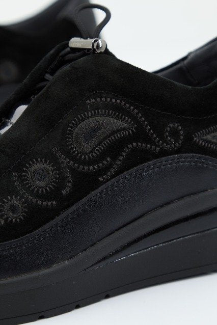 STONEFLY CREAM  VELOUR  en color NEGRO  (4)