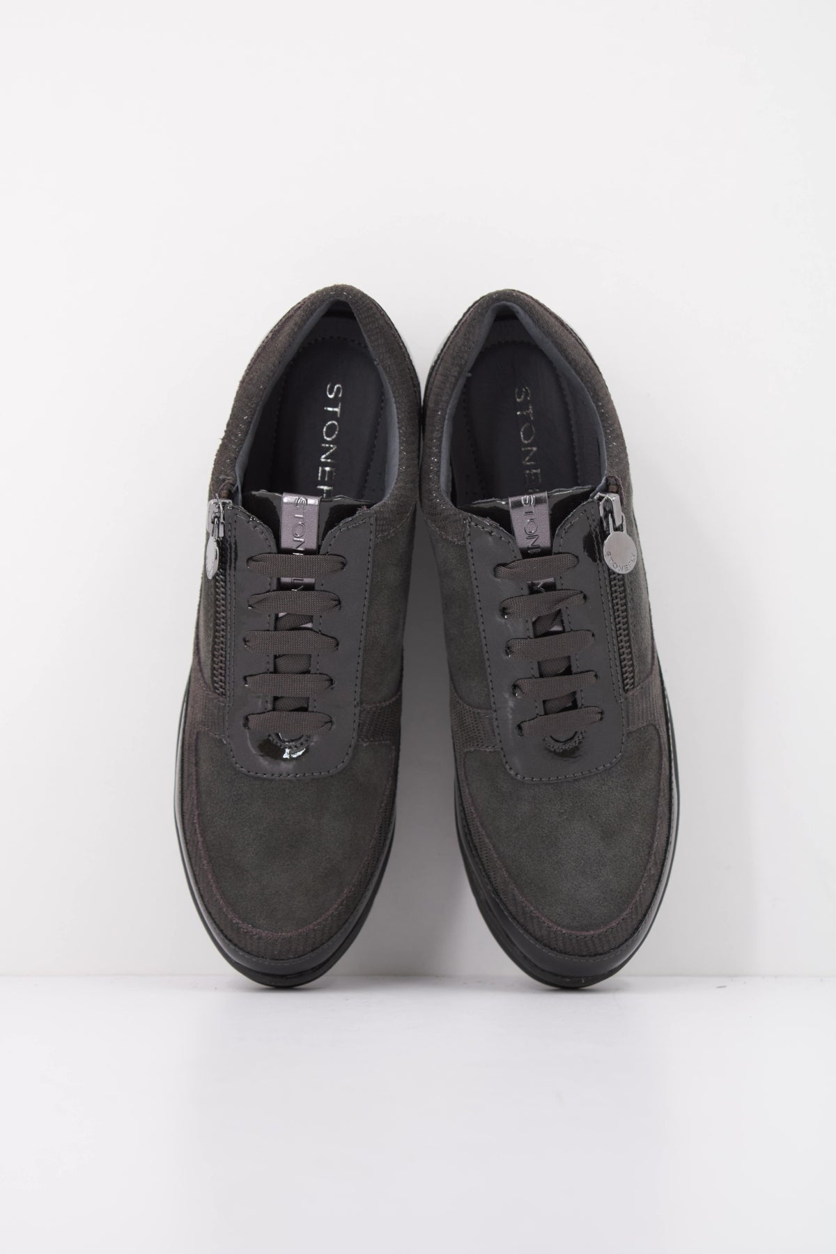 STONEFLY CREAM  VELOUR en color GRIS  (3)