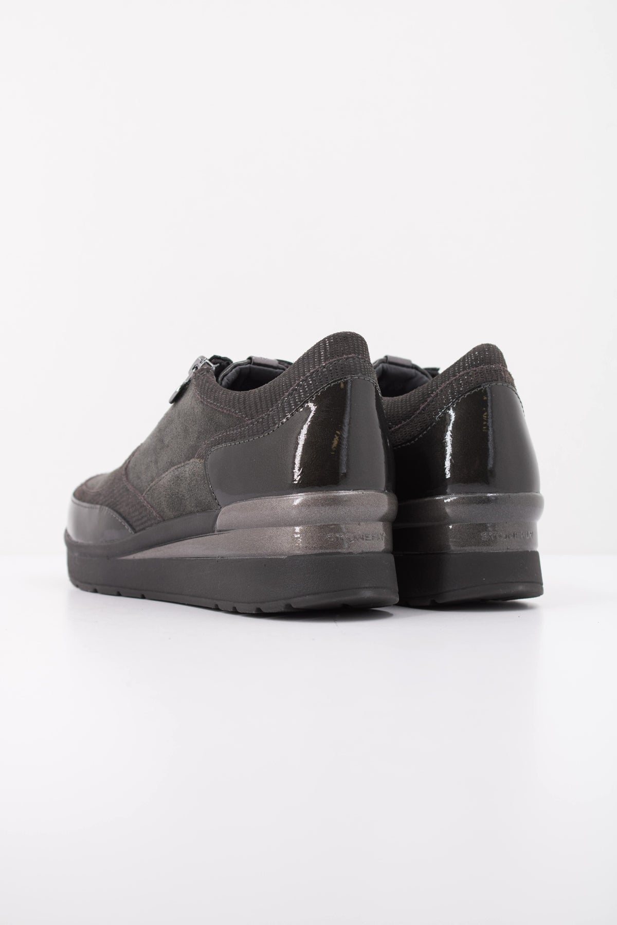STONEFLY CREAM  VELOUR en color GRIS  (4)
