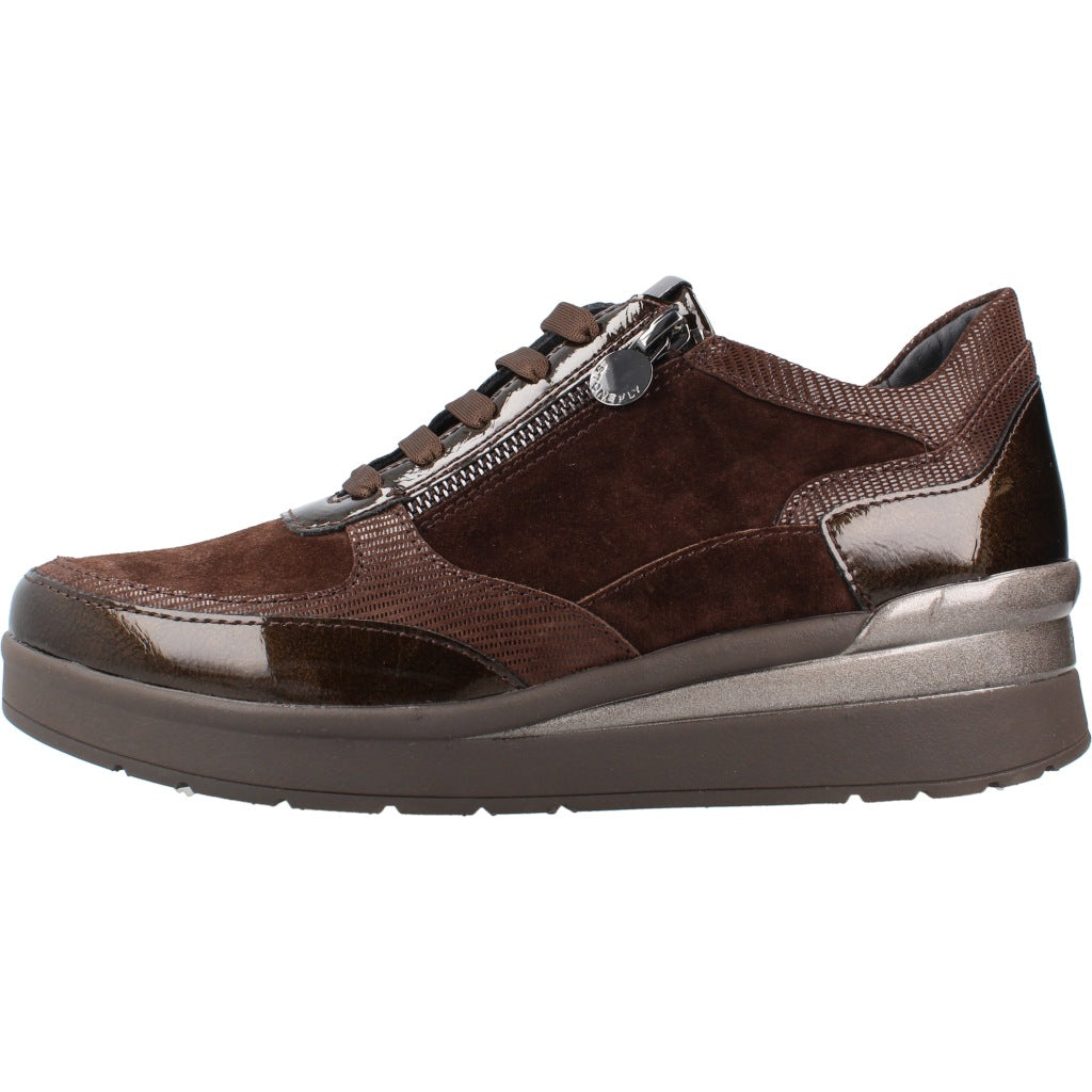 STONEFLY CREAM  VELOUR en color MARRON  (2)