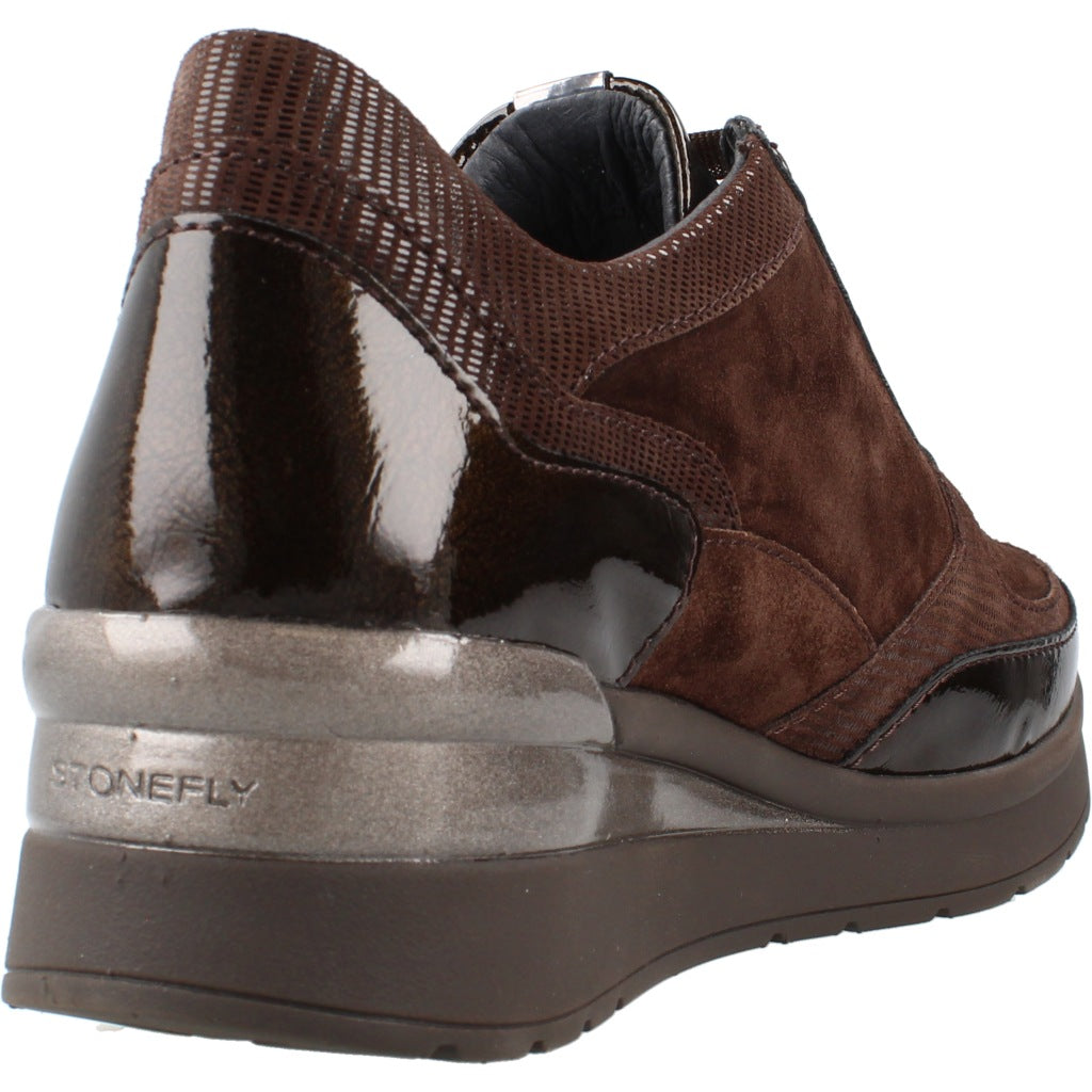 STONEFLY CREAM  VELOUR en color MARRON  (3)