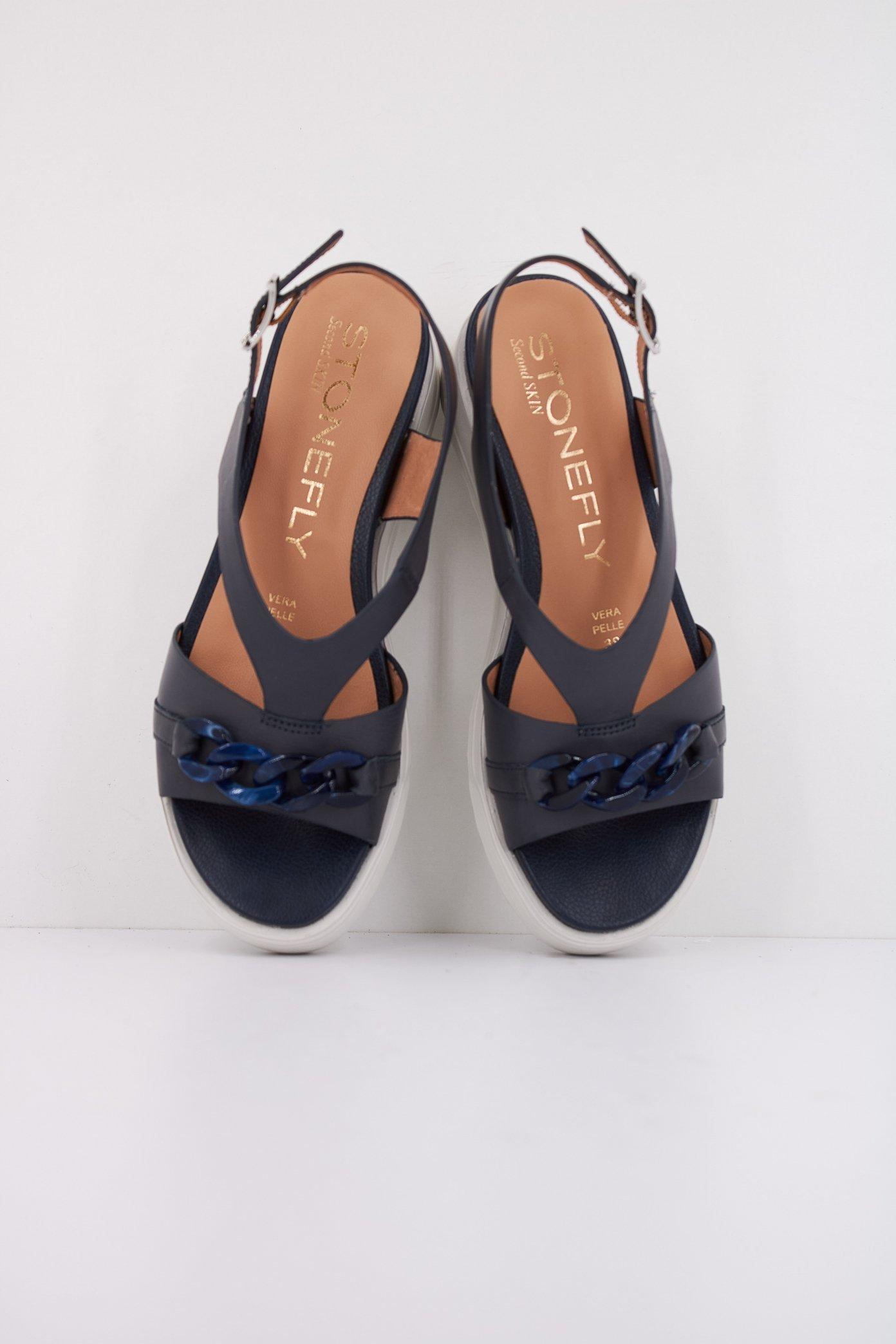 STONEFLY PARKY  CALF LTH en color AZUL  (3)