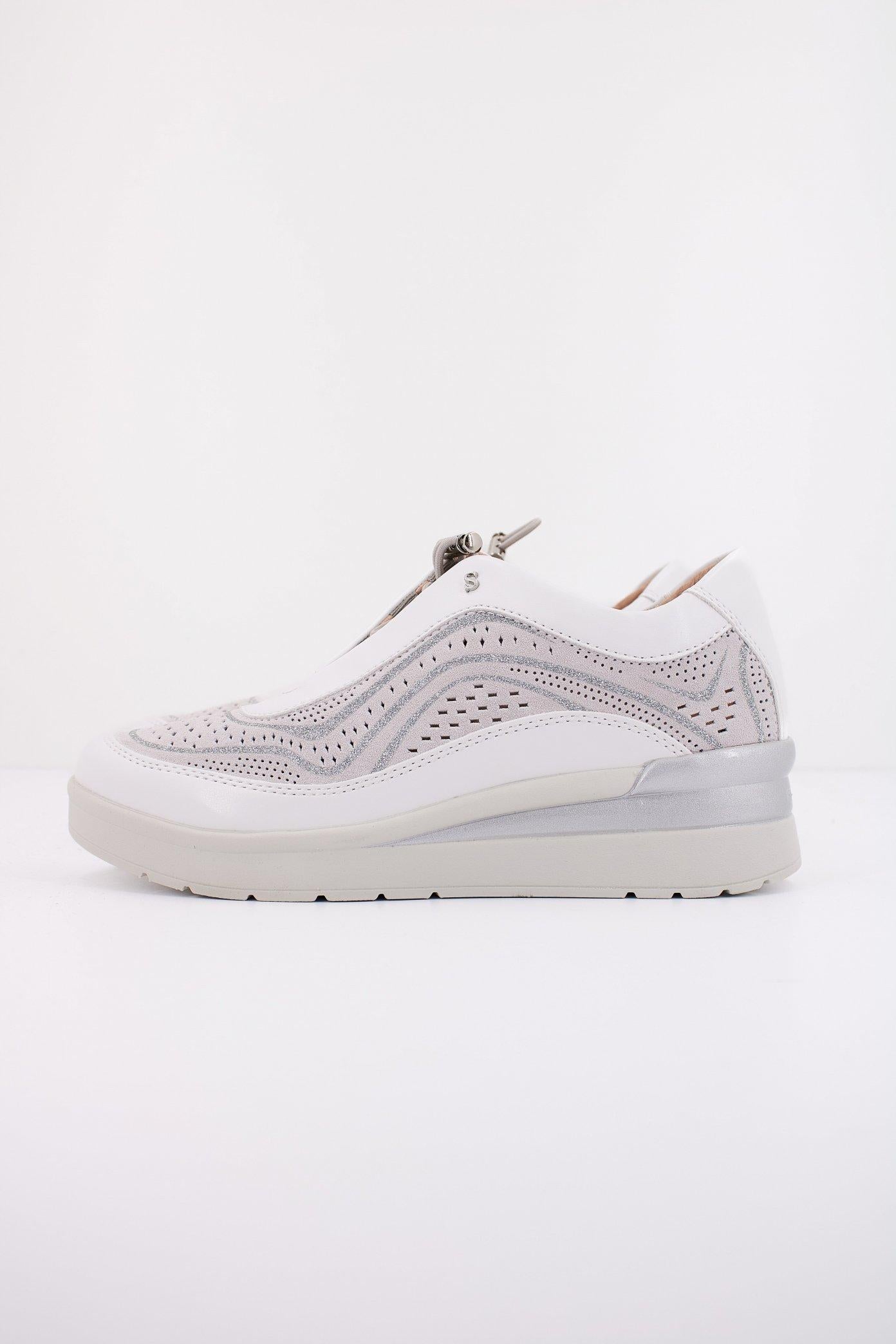 STONEFLY CREAM  S. LAMINATED/VELOU en color BLANCO  (1)