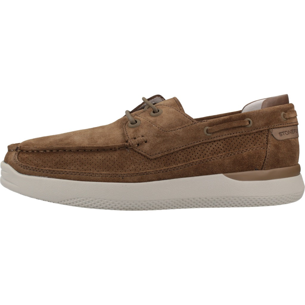 STONEFLY CUSTER  VELOUR en color MARRON  (2)