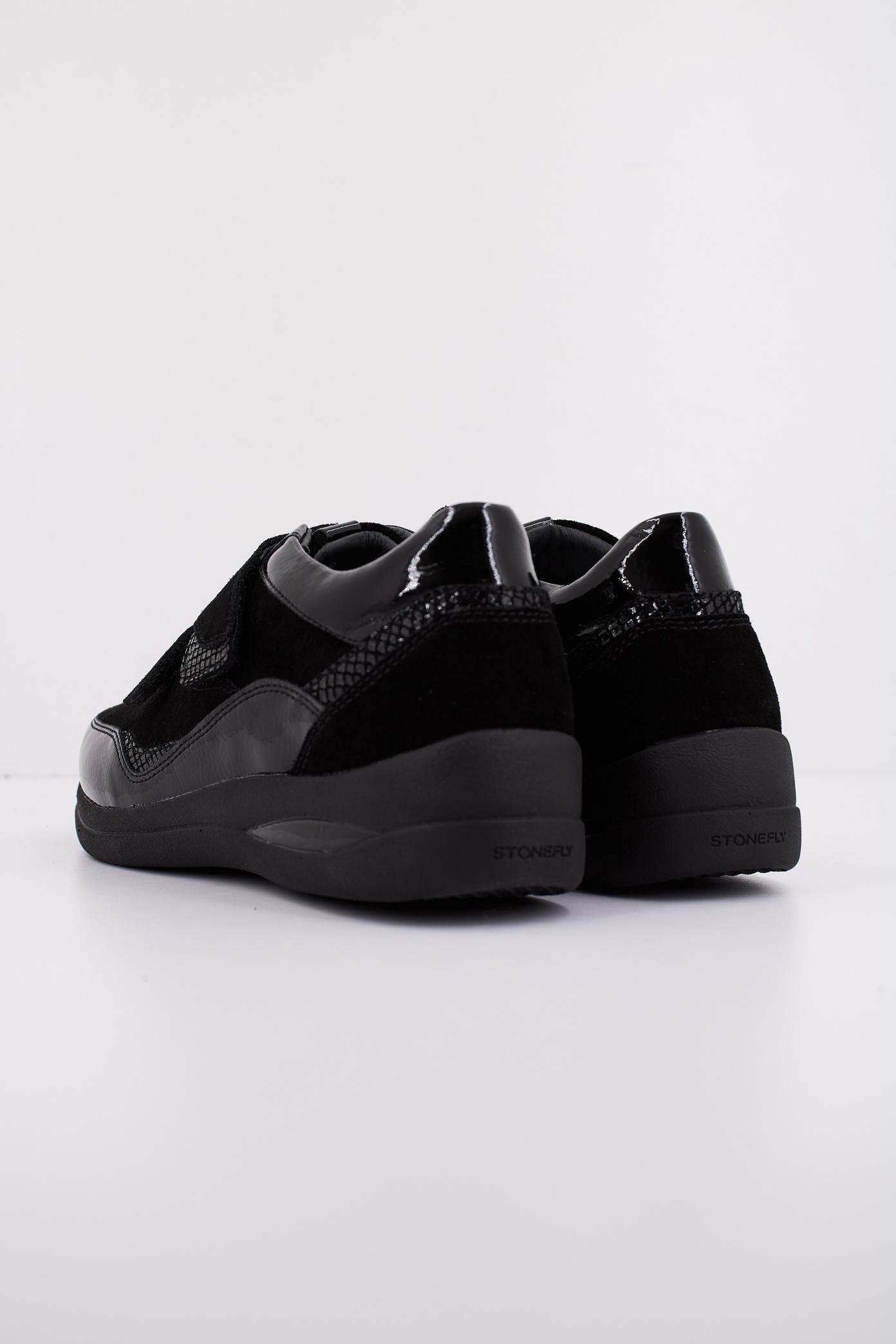 STONEFLY AURORA  VELOUR/S PATENT en color NEGRO  (4)