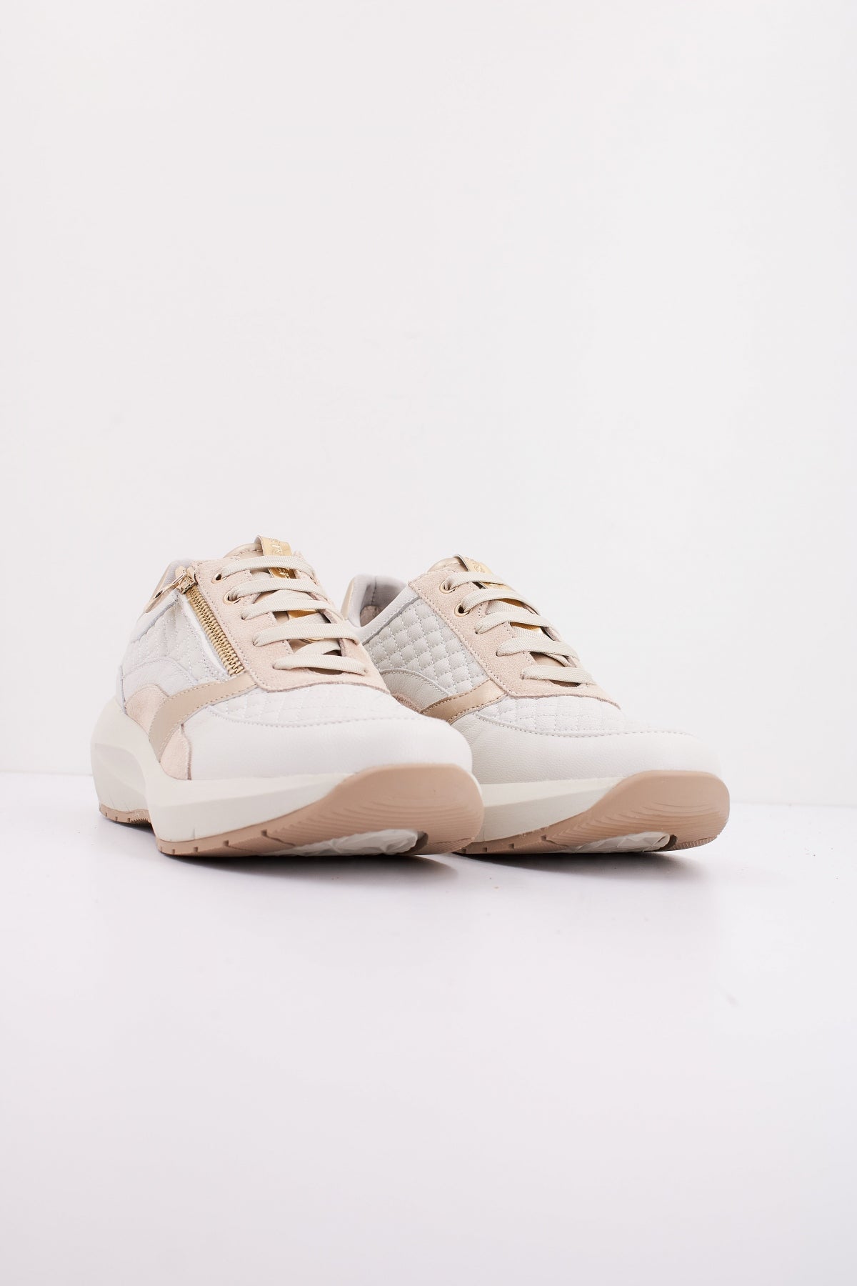 STONEFLY TWINS  GOAT LTH/VELOUR en color BLANCO  (2)