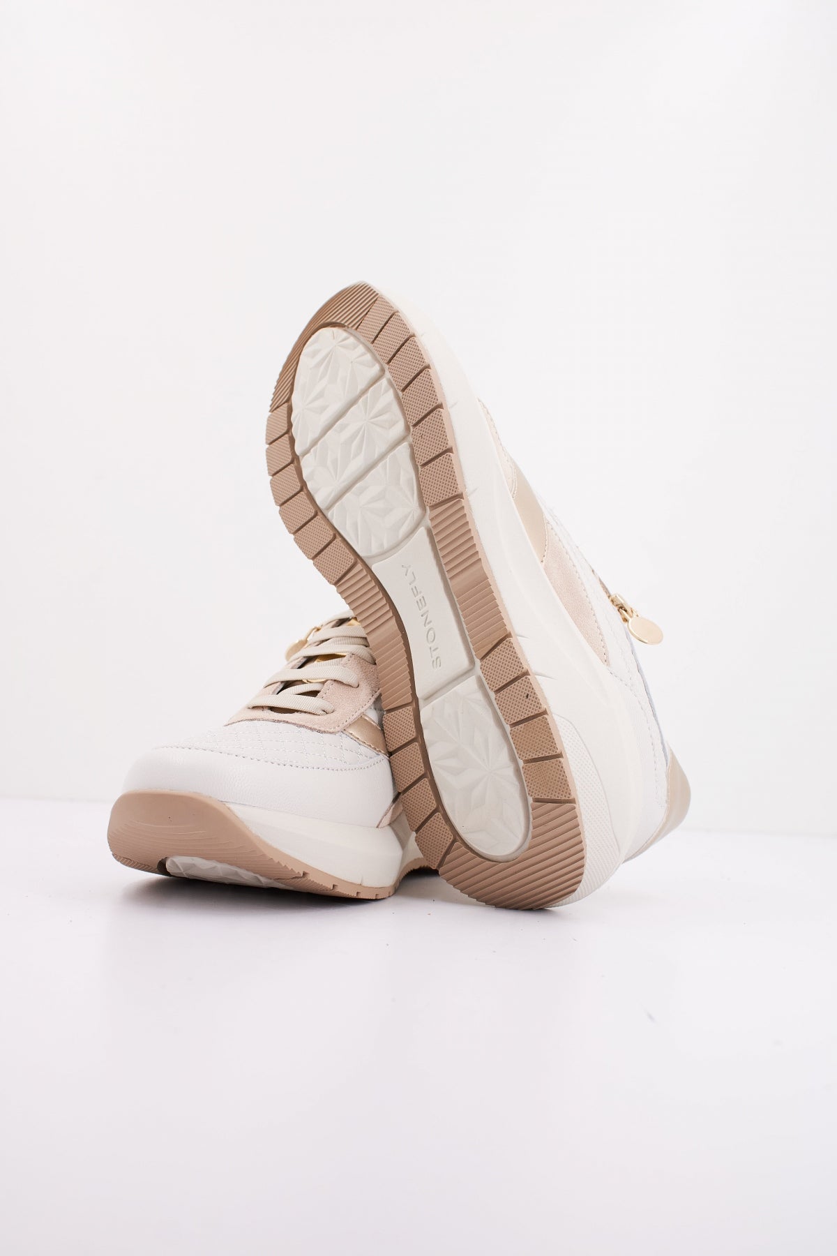 STONEFLY TWINS  GOAT LTH/VELOUR en color BLANCO  (5)