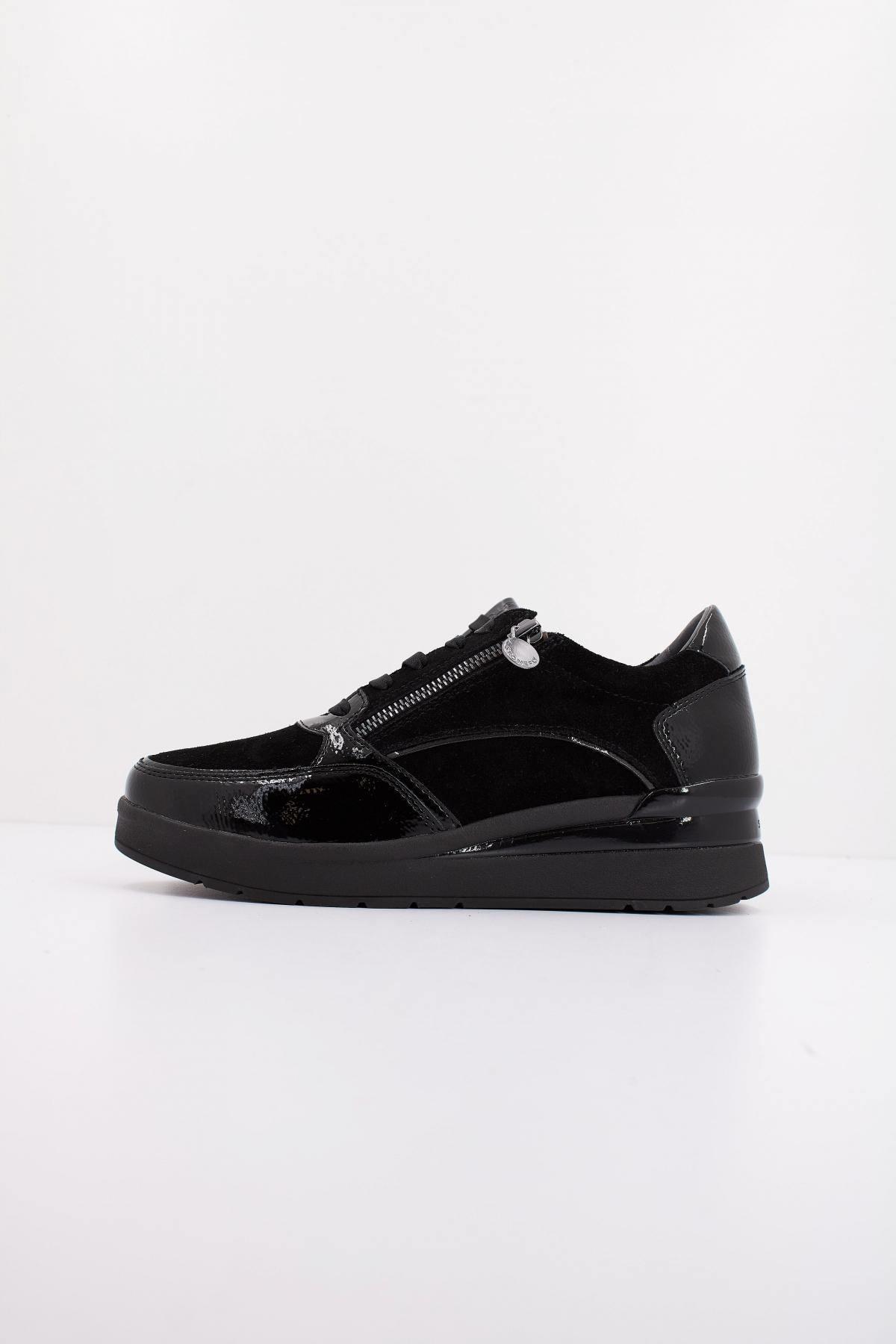 STONEFLY CREAM  VELOUR/S PATENT en color NEGRO  (1)