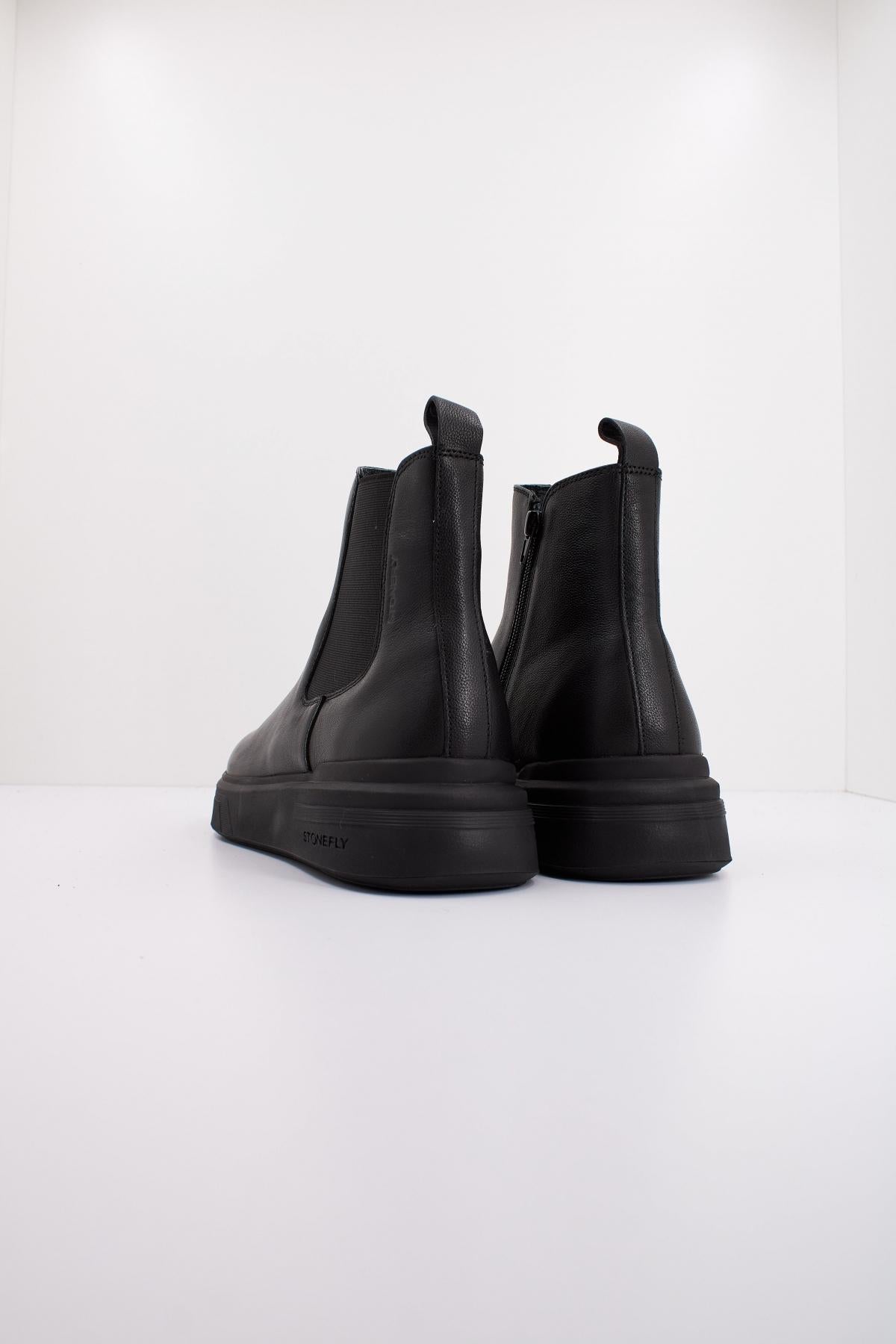 STONEFLY PHOENIX  CALF LTH en color NEGRO  (4)
