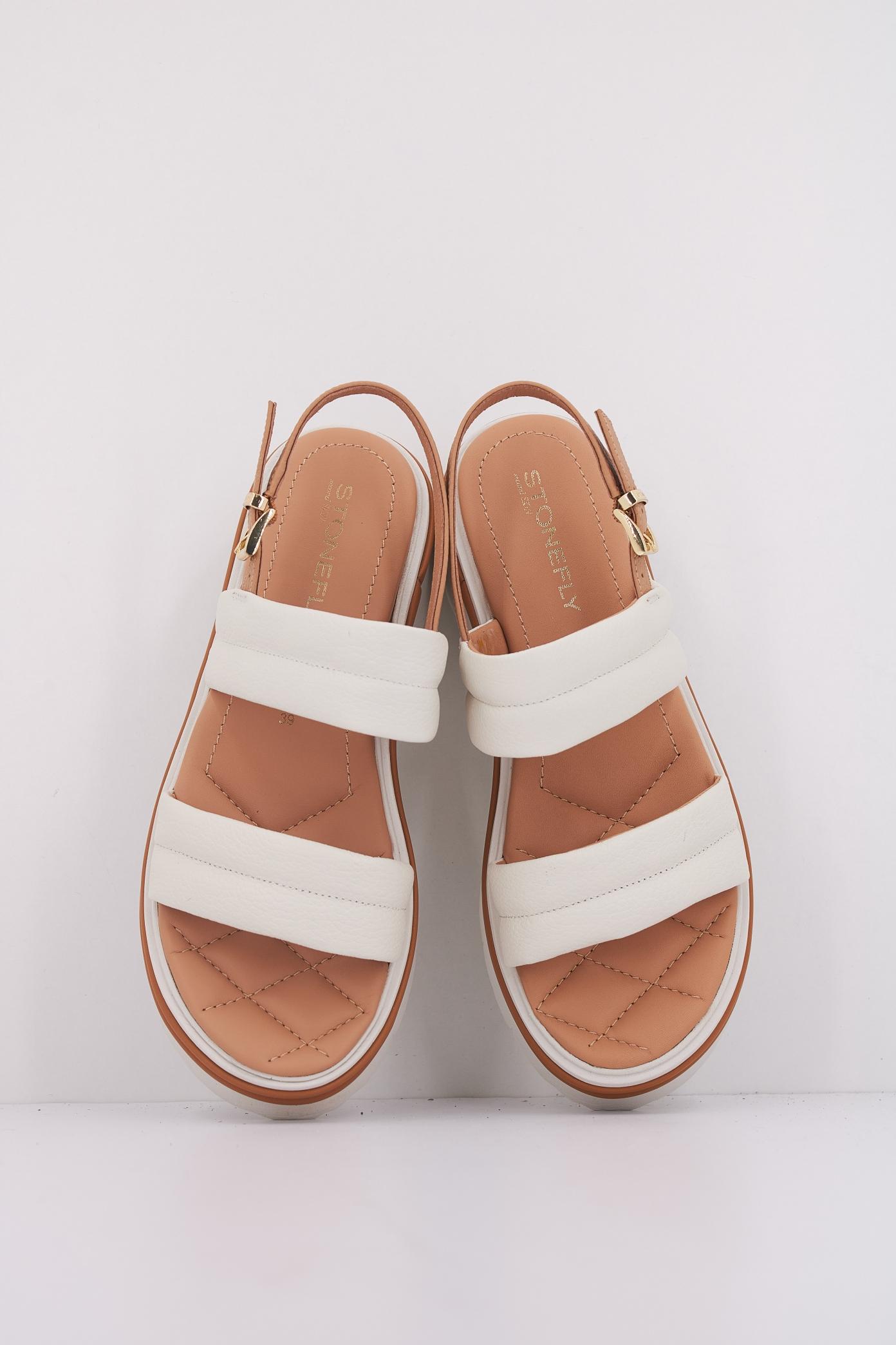 STONEFLY SOLES  NAPPA LTH en color BLANCO  (3)
