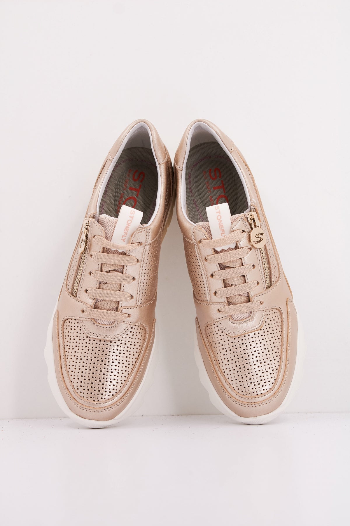 STONEFLY  LAMINATED LTH TEX en color BRONCE  (3)