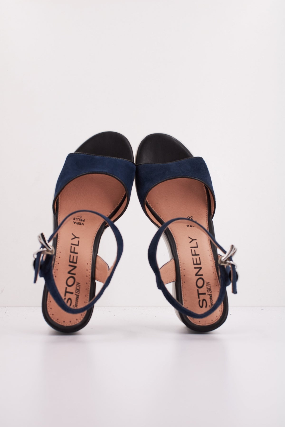 STONEFLY ELY  NAPPA/GOAT SUEDE en color AZUL  (3)