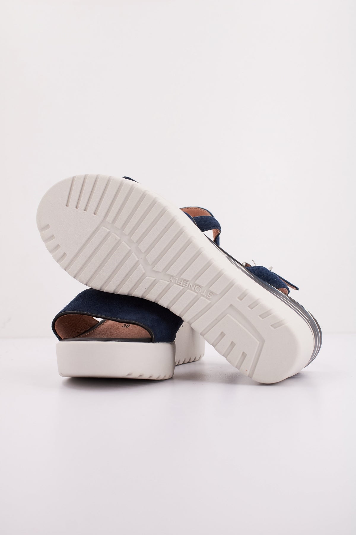 STONEFLY ELY  NAPPA/GOAT SUEDE en color AZUL  (5)