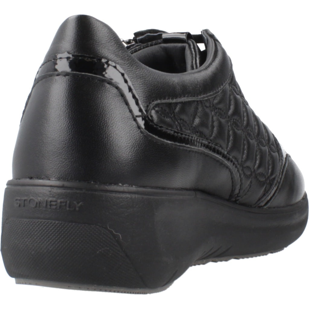 STONEFLY ROCK  ZIP NAP MATELASSE en color NEGRO  (3)