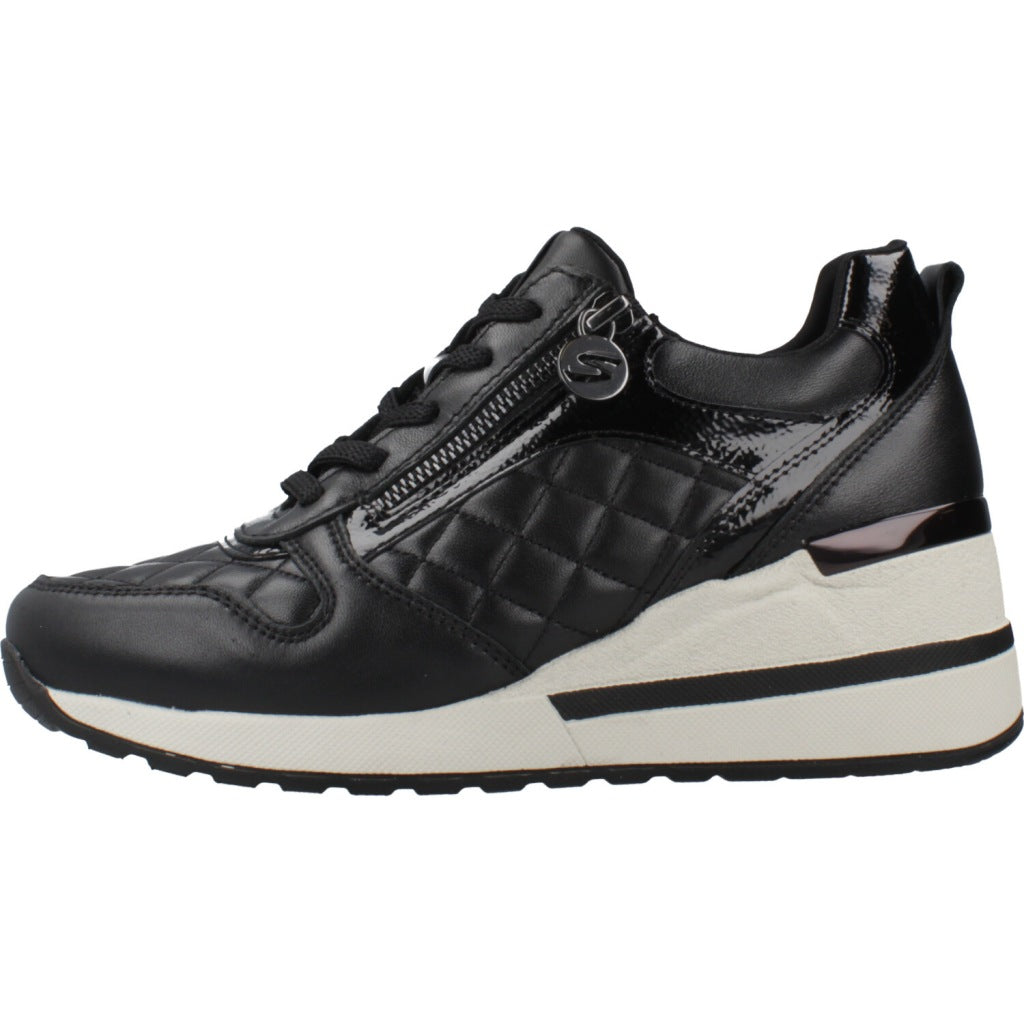 STONEFLY MINA  ZIP NAP en color NEGRO  (2)