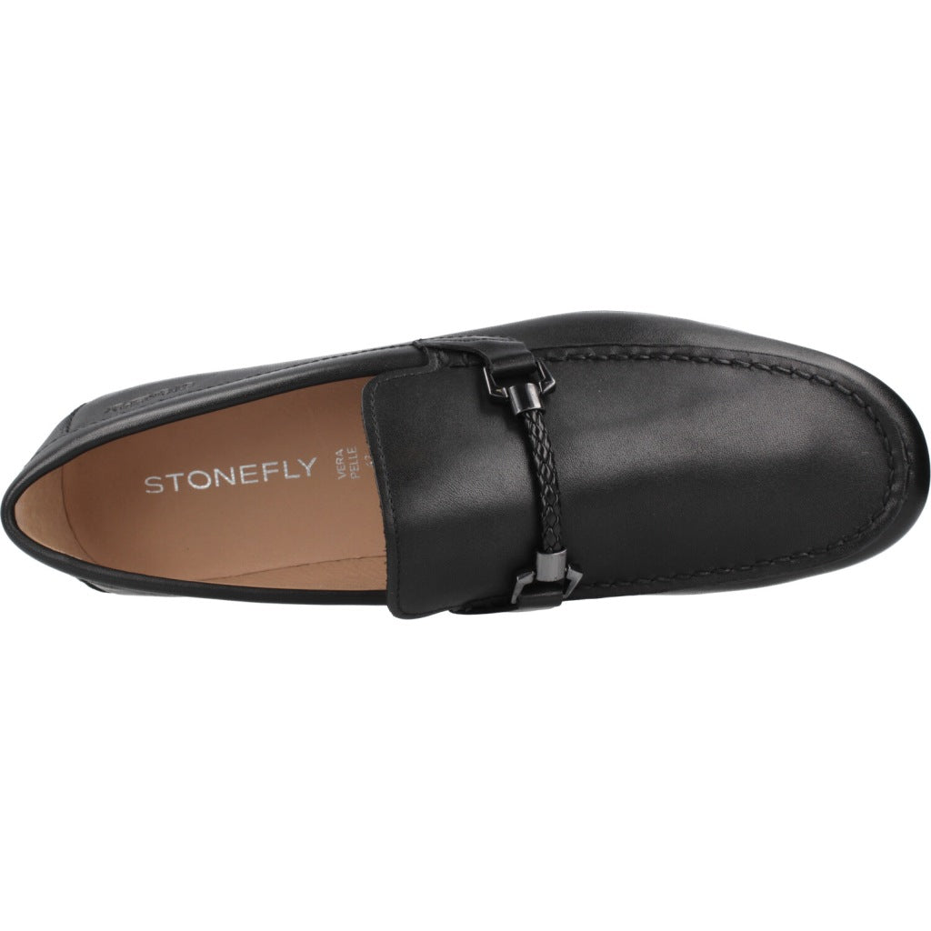 STONEFLY SUMMER II  CALF LTH A en color NEGRO  (7)