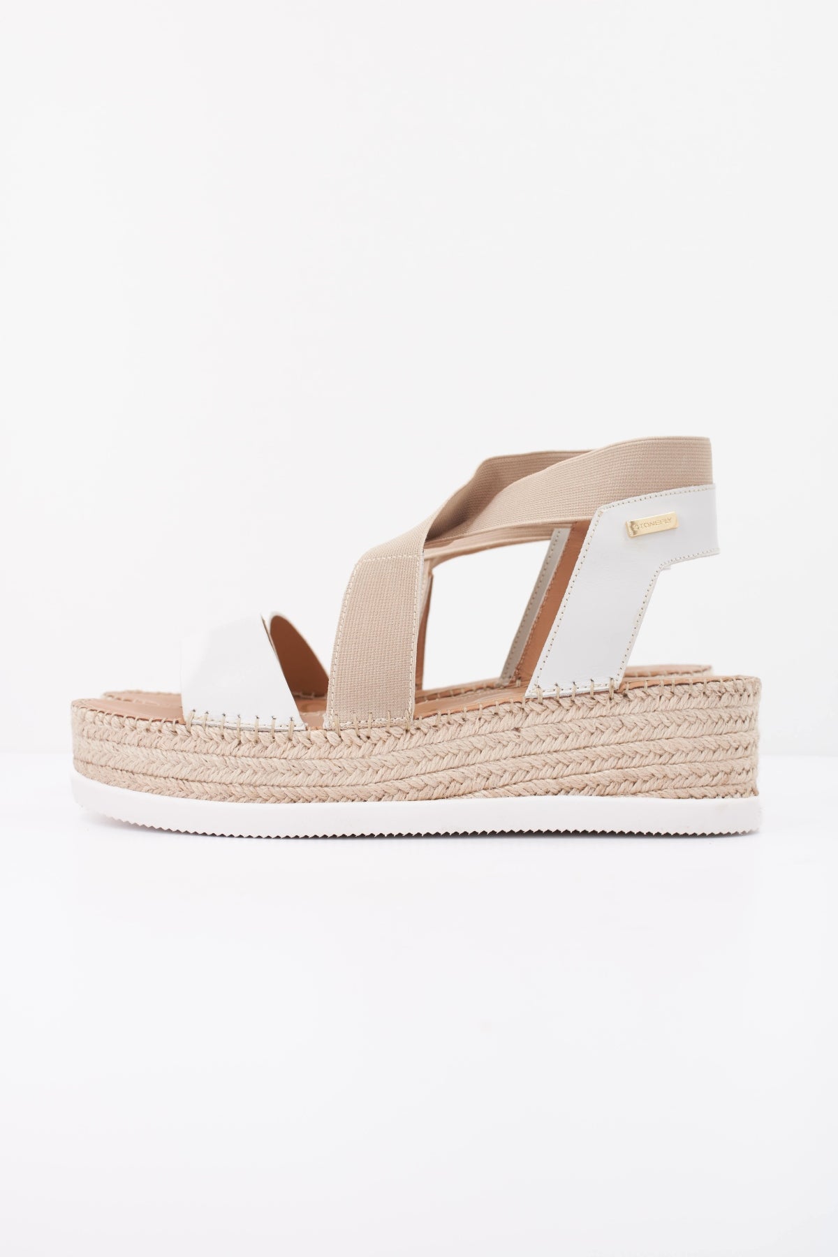 STONEFLY ALEXIA  CALF LTH ELASTIC en color MARRON CLARO  (1)