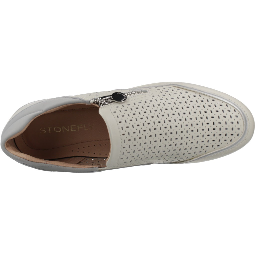 STONEFLY CREAM  NAPPA LTH en color BLANCO  (7)