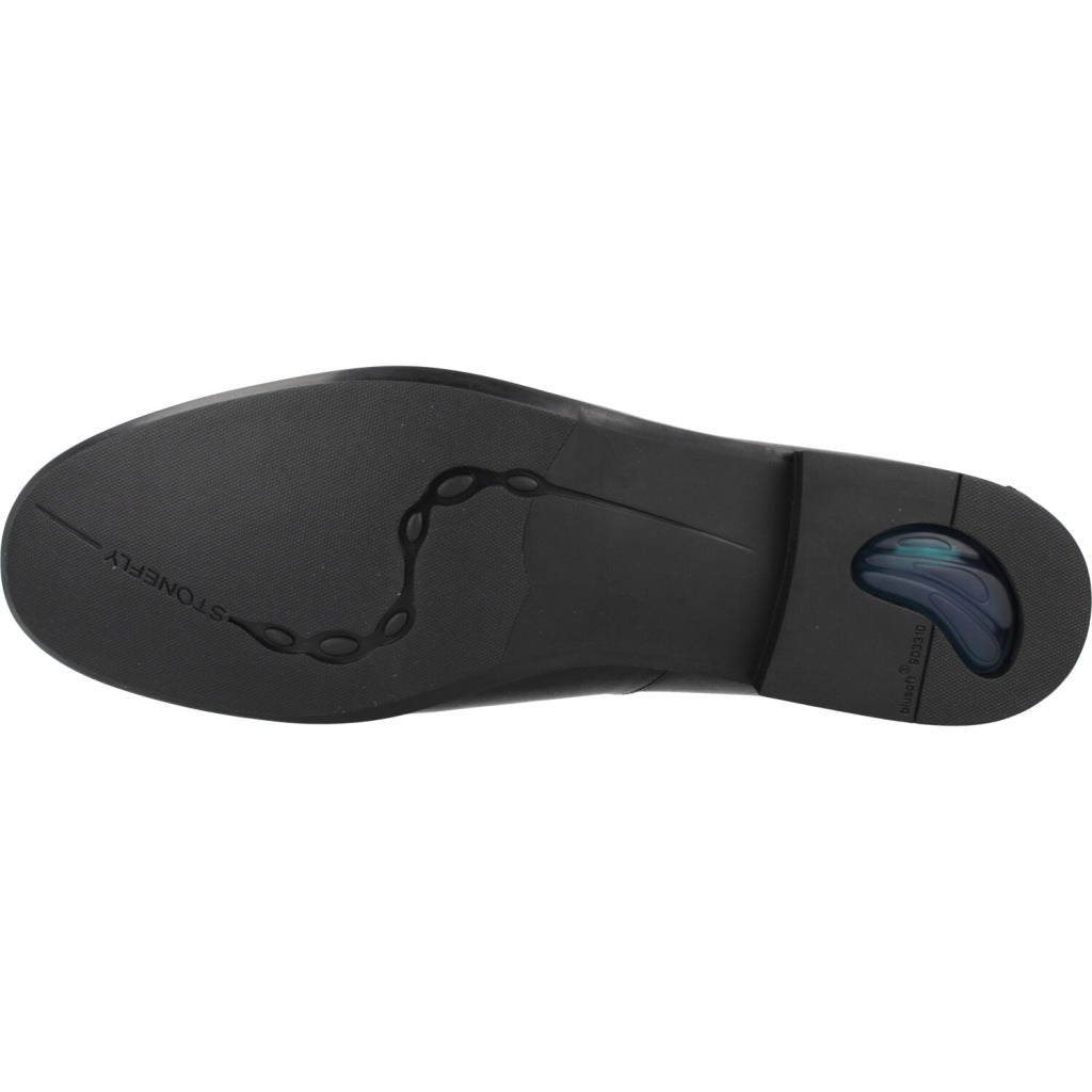 STONEFLY SUMMER II  CALF LTH A en color NEGRO  (6)