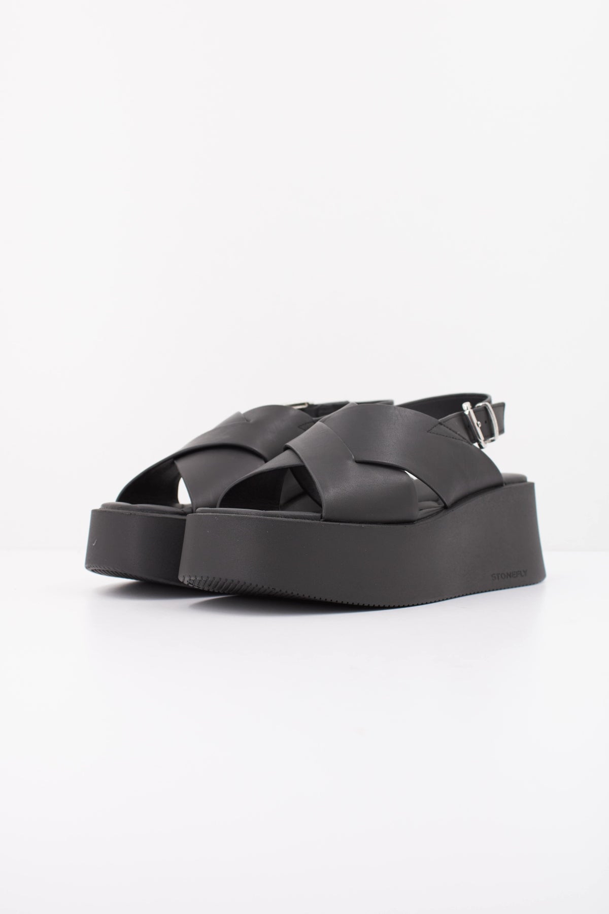 STONEFLY PALOMA  CALF LTH en color NEGRO  (2)