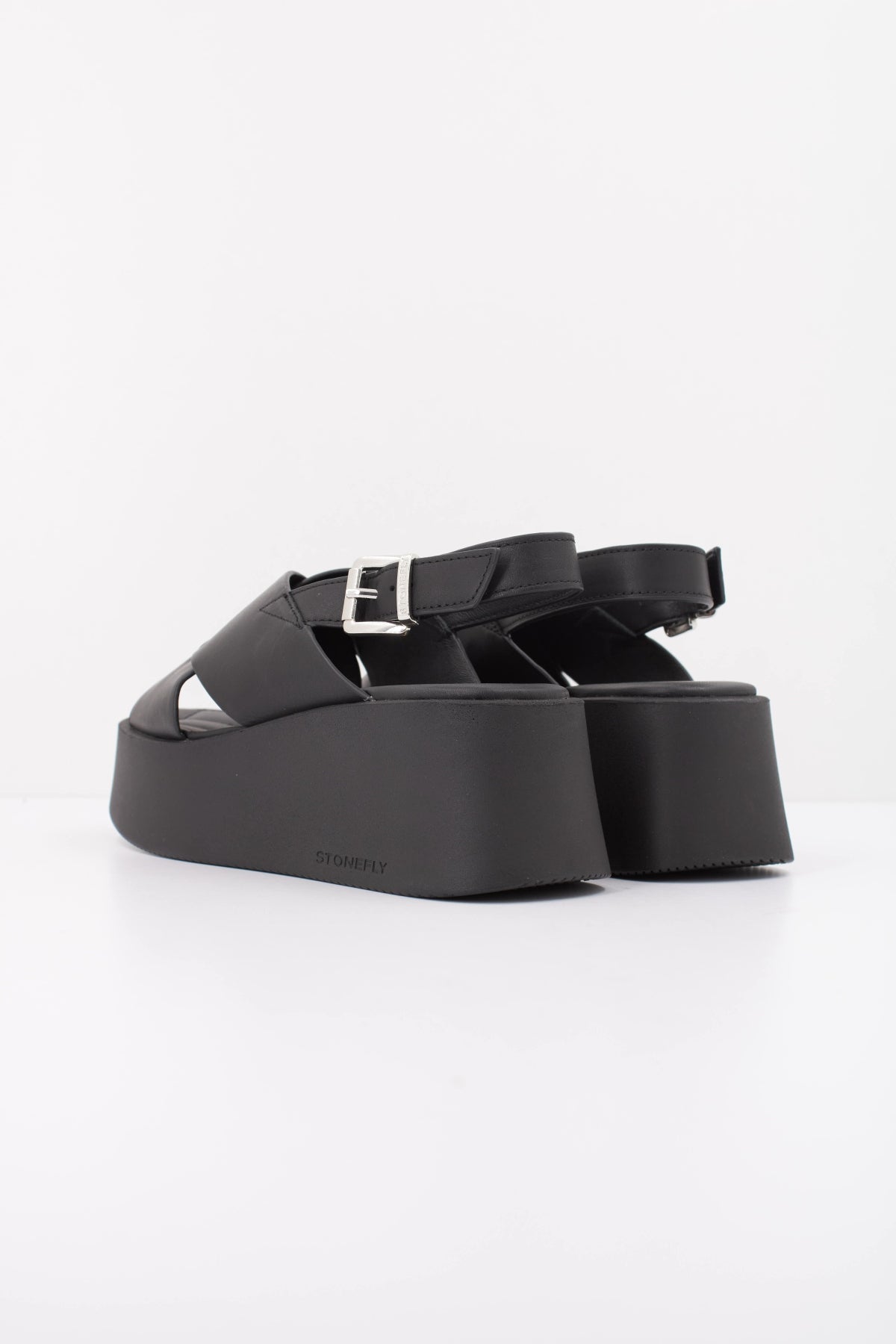 STONEFLY PALOMA  CALF LTH en color NEGRO  (4)