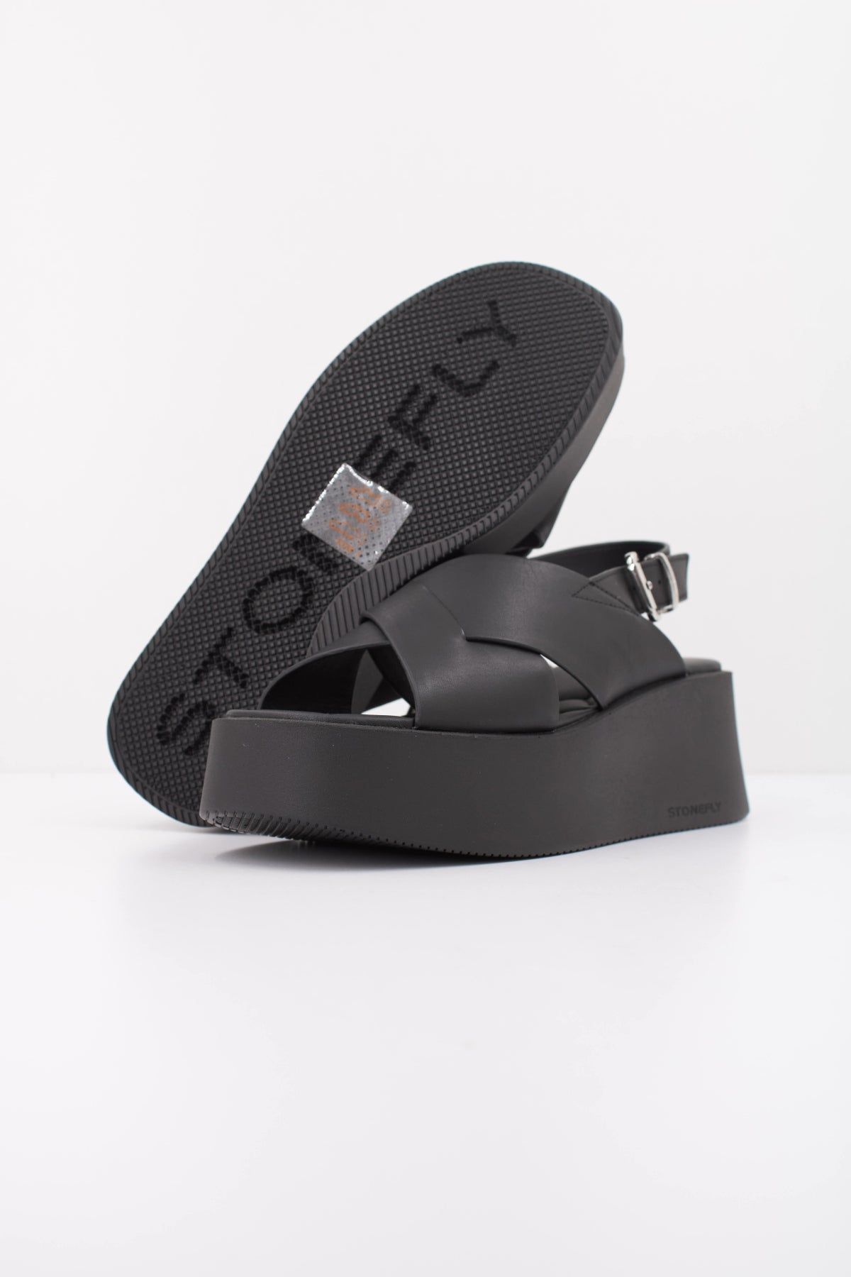STONEFLY PALOMA  CALF LTH en color NEGRO  (5)