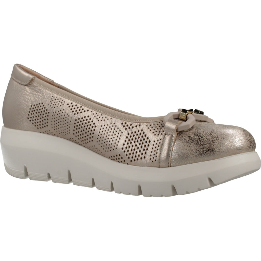 STONEFLY PLUME  LAMINATED LTH en color ORO  (5)