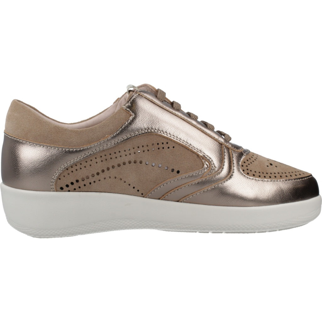 STONEFLY PASEO IV  LAMINATED LTH V en color MARRON  (4)