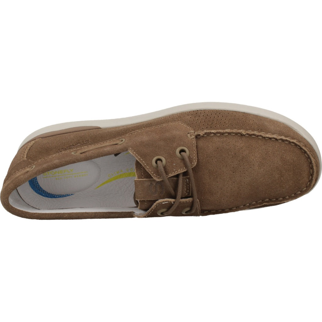 STONEFLY CUSTER  VELOUR en color MARRON  (7)