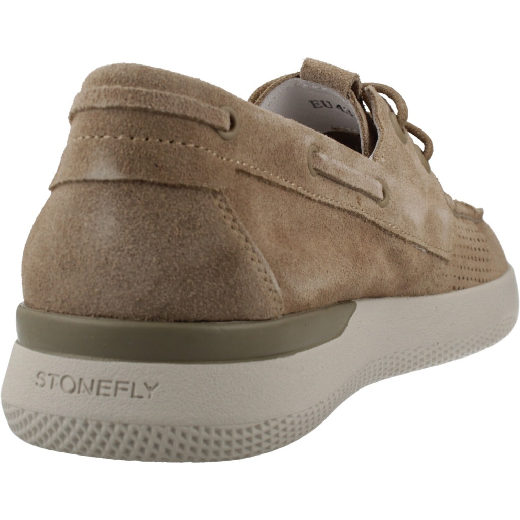 STONEFLY CUSTER  VELOUR en color MARRON CLARO  (3)