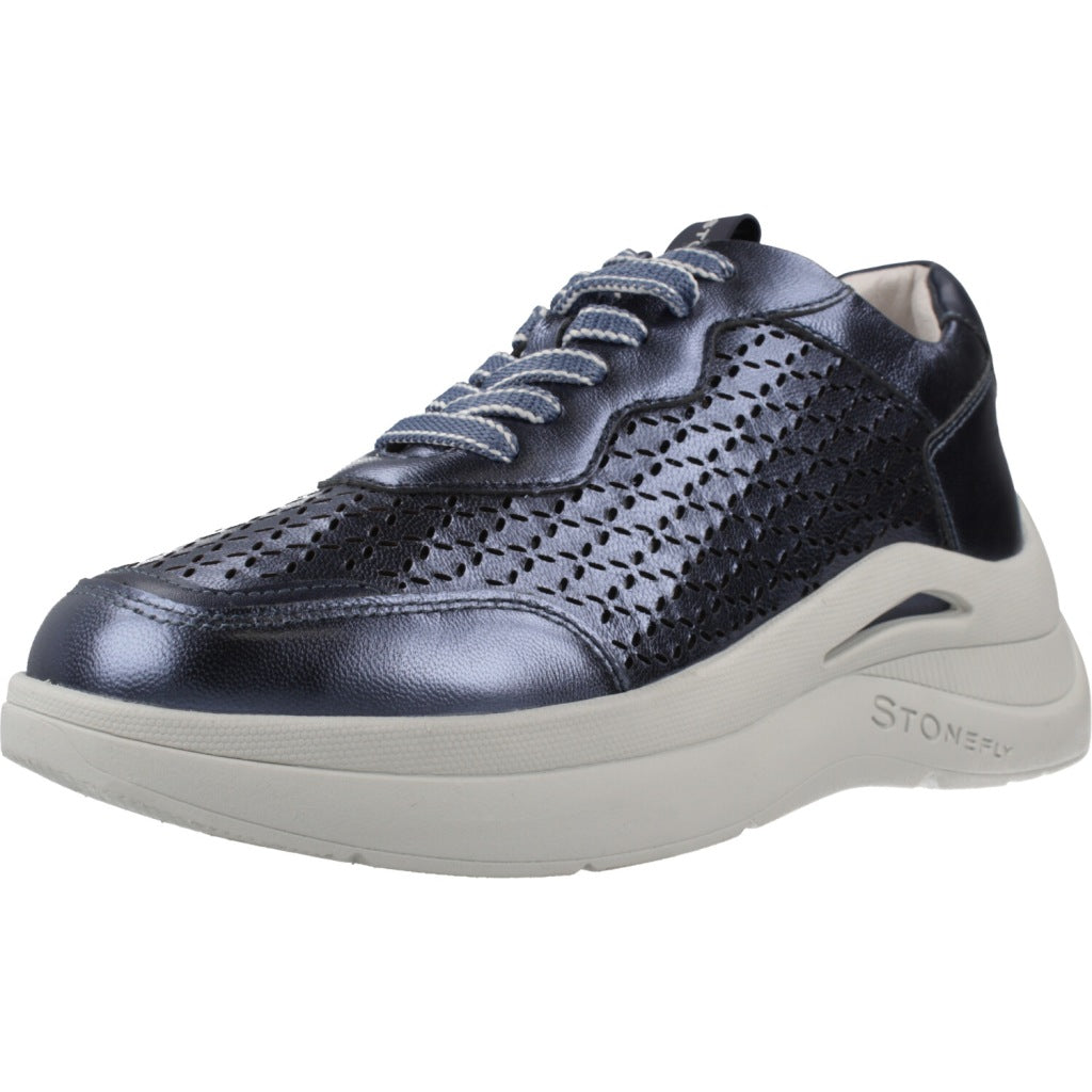 STONEFLY ROCHA  LAMINATED LTH en color AZUL  (1)