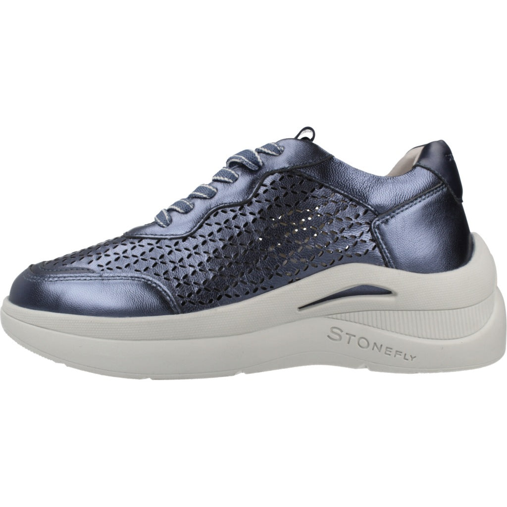STONEFLY ROCHA  LAMINATED LTH en color AZUL  (2)