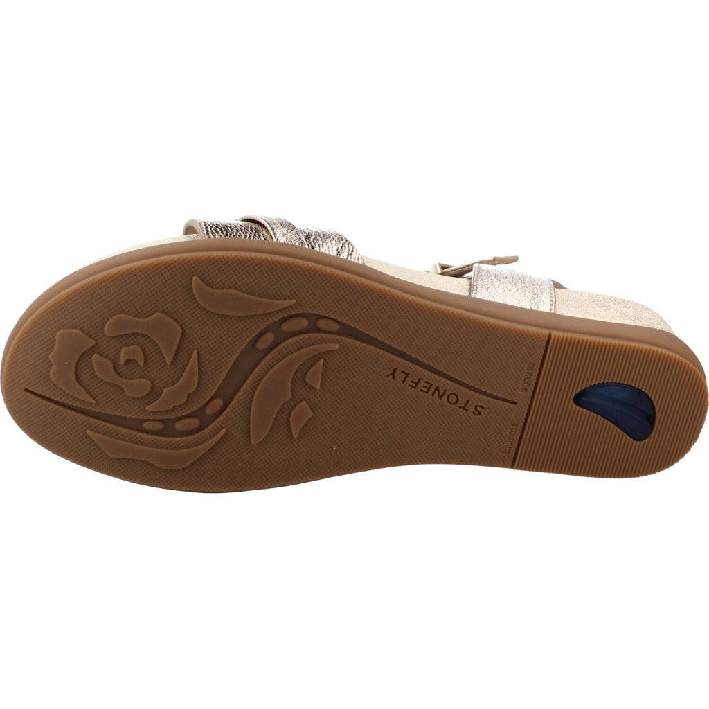 STONEFLY EVE  LAMINATED LTH en color ORO  (6)