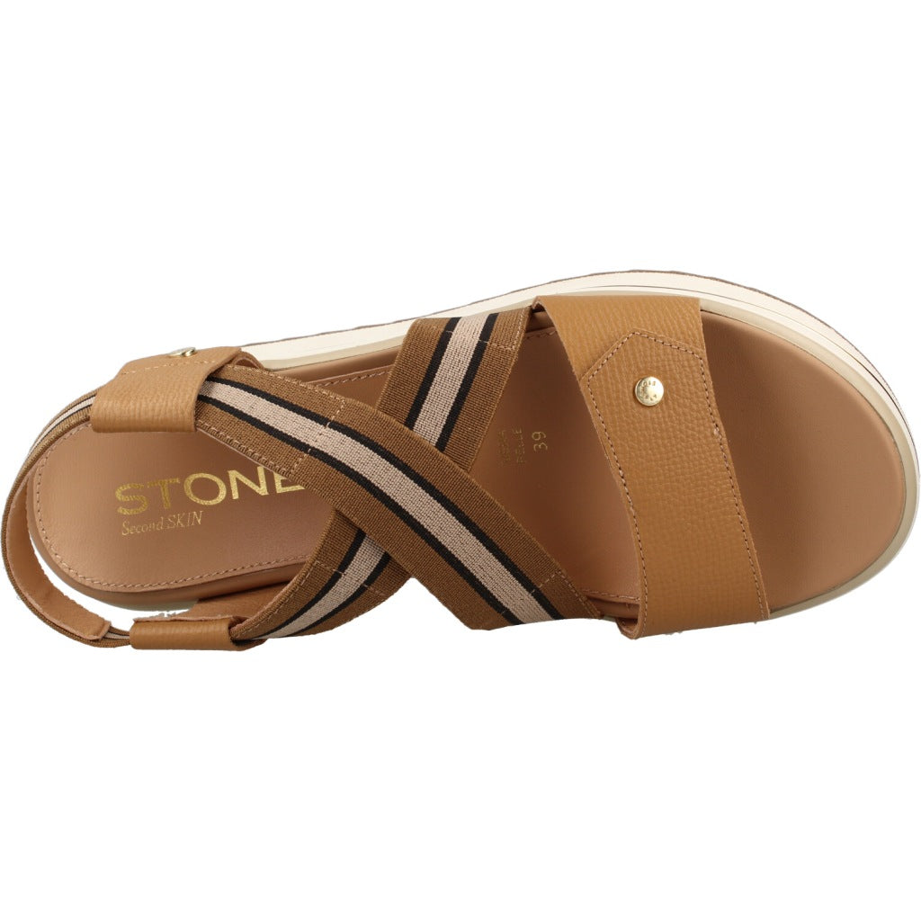 STONEFLY  NICOLE  ELASTIC NAP  en color MARRON  (7)