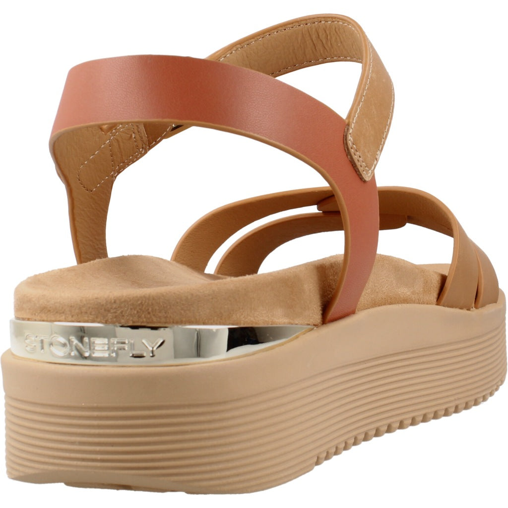 STONEFLY ELENA  LTH en color MARRON CLARO  (3)